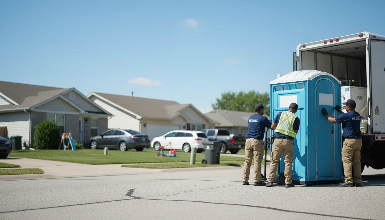 Standard Porta Potty Rentals in Wheaton, IL near me